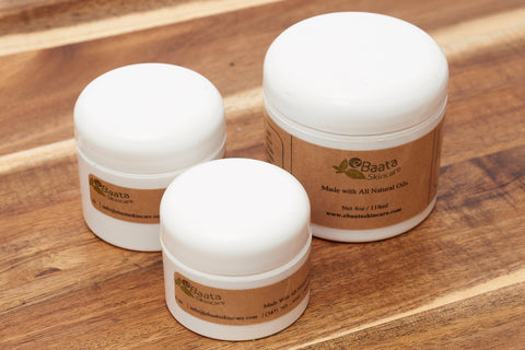 Natural Shea butter creams. Lightly scented wth one hundred percent essential oils.