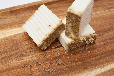 Oatmeal soap with Shea Butter and Goats milk. Perfect eczema soap and sensitive on baby's skin.
